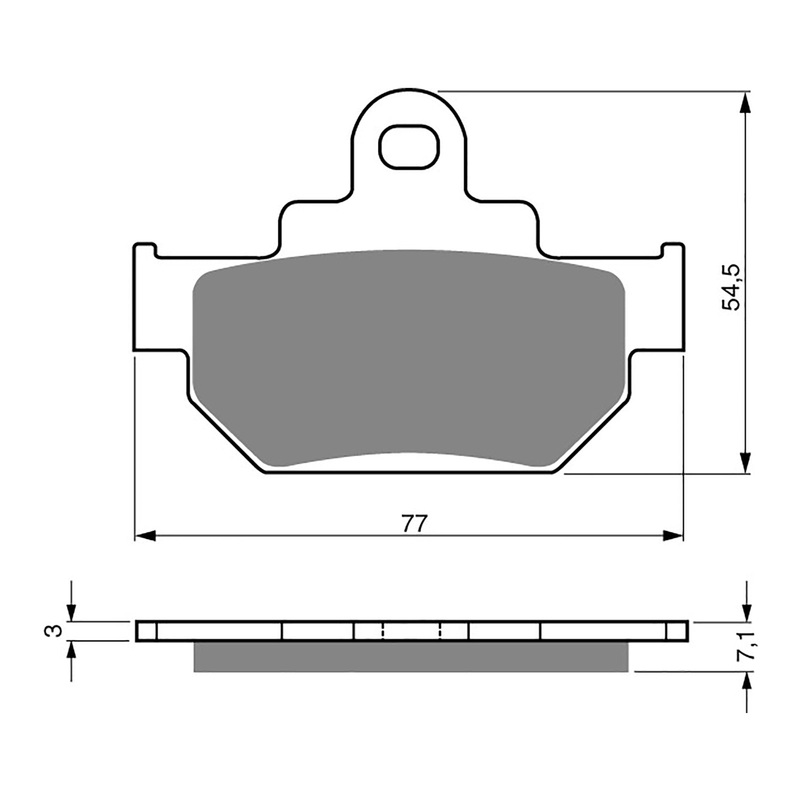 GOLDfren Brake Pads GF030 - K5