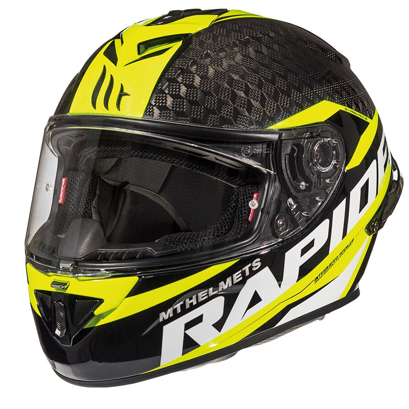 MT RAPIDE PRO CARBON *KIDS* [GLOSS FLURO YELLOW]