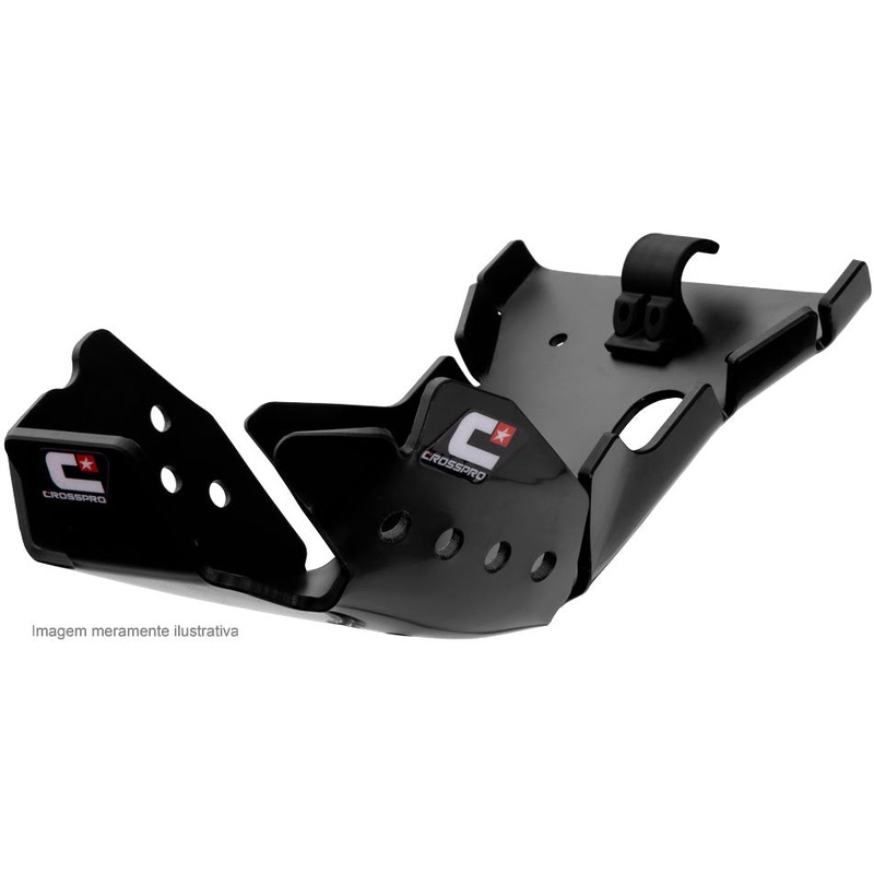 *BASH PLATE CROSSPRO DTC PLASTIC KTM 250EXCF 350EXCF 17-18 BLACK