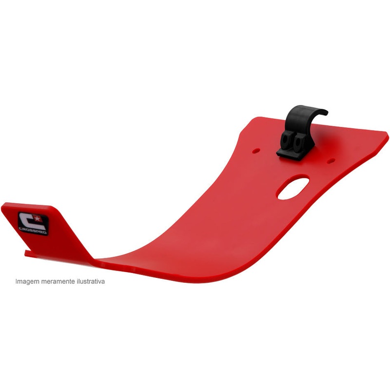 *GLIDE PLATE CROSSPRO DTC PLASTIC CRF450R CRF450RX 17-18 RED