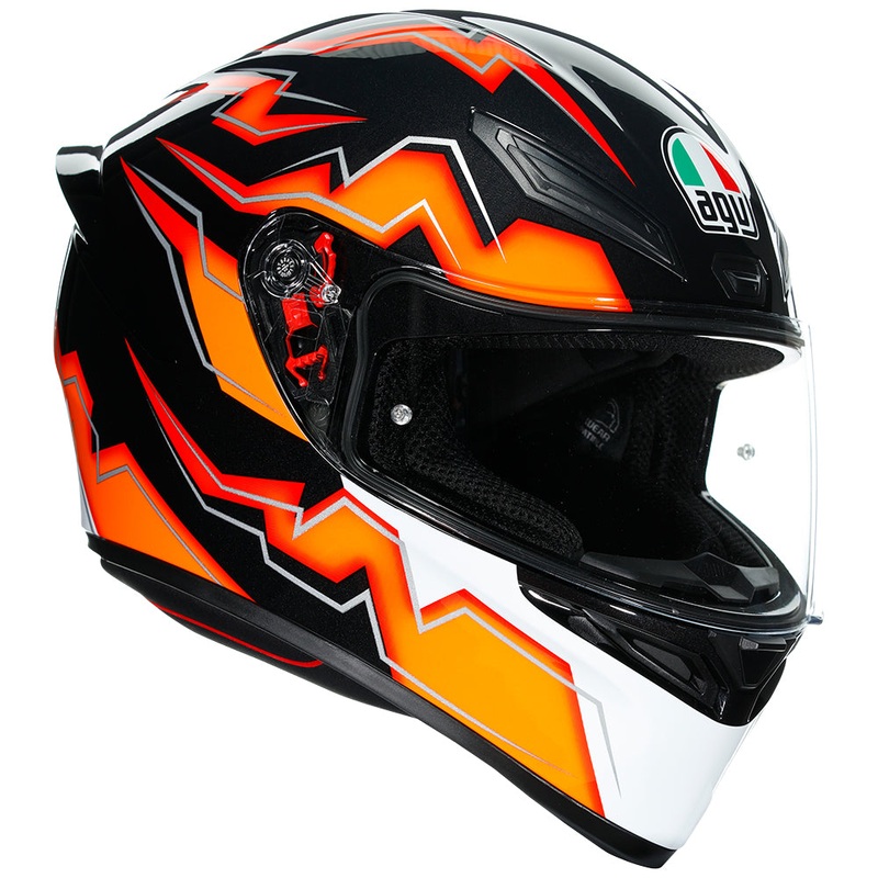 AGV K1 [KRIPTON BLACK/ORANGE]