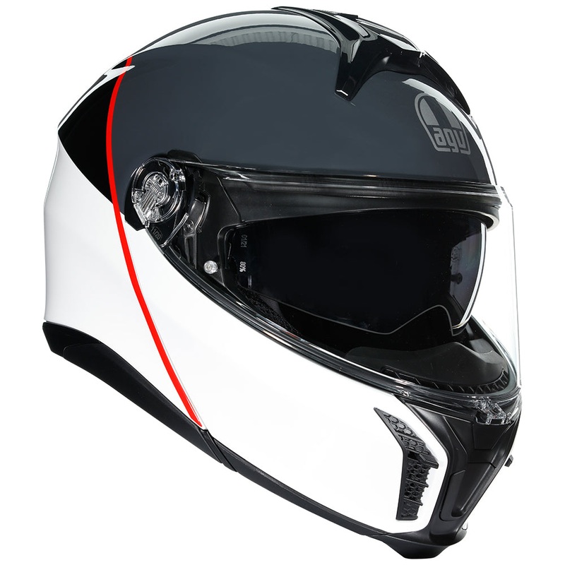 AGV TOURMODULAR E22.06 [BALANCE WHITE/GREY/RED]