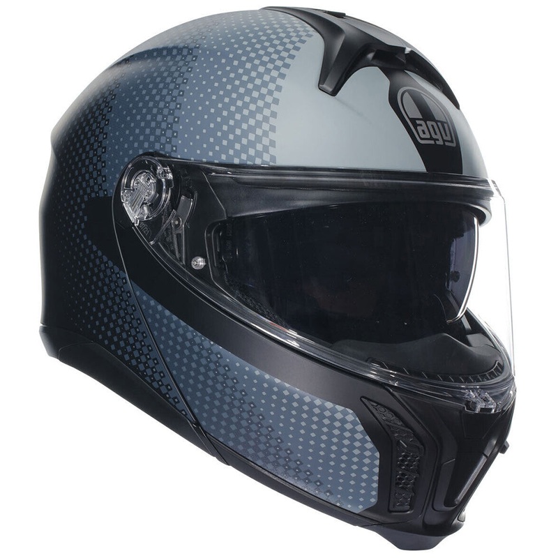 AGV TOURMODULAR [TEXTOUR MATT BLACK/GREY] E22.06