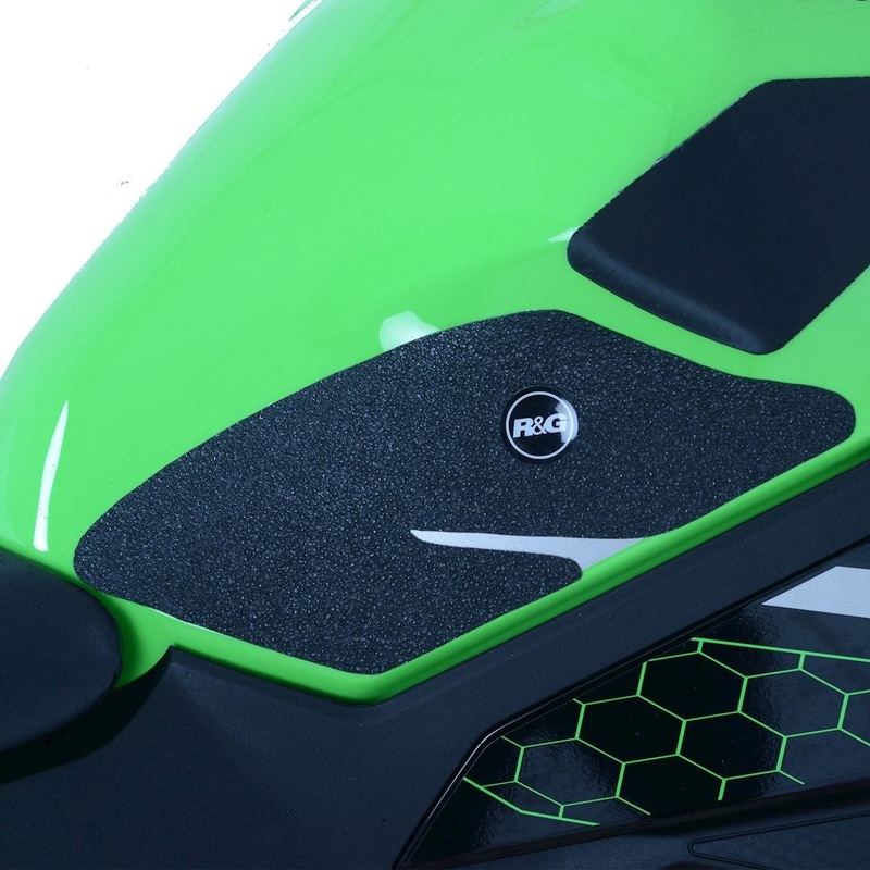 R&G  Kawasaki / ZX-4RR '23- Traction Grips  BLACK 2-Grip Kit
