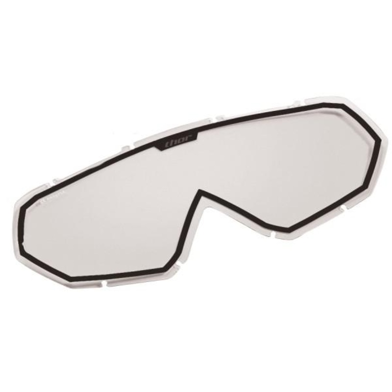 GOGGLE LENS TEAROFF THOR MX ENEMY YOUTH CLEAR BLACK