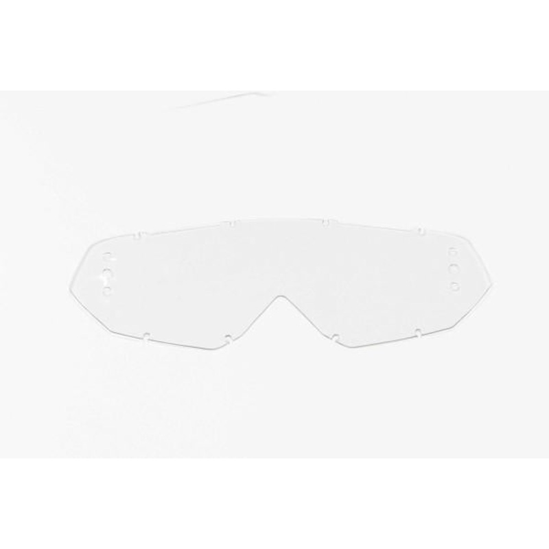 GOGGLE LENS THOR  ENEMY HERO BOMBER DRILLED FOR ROLL OFFS CLEAR