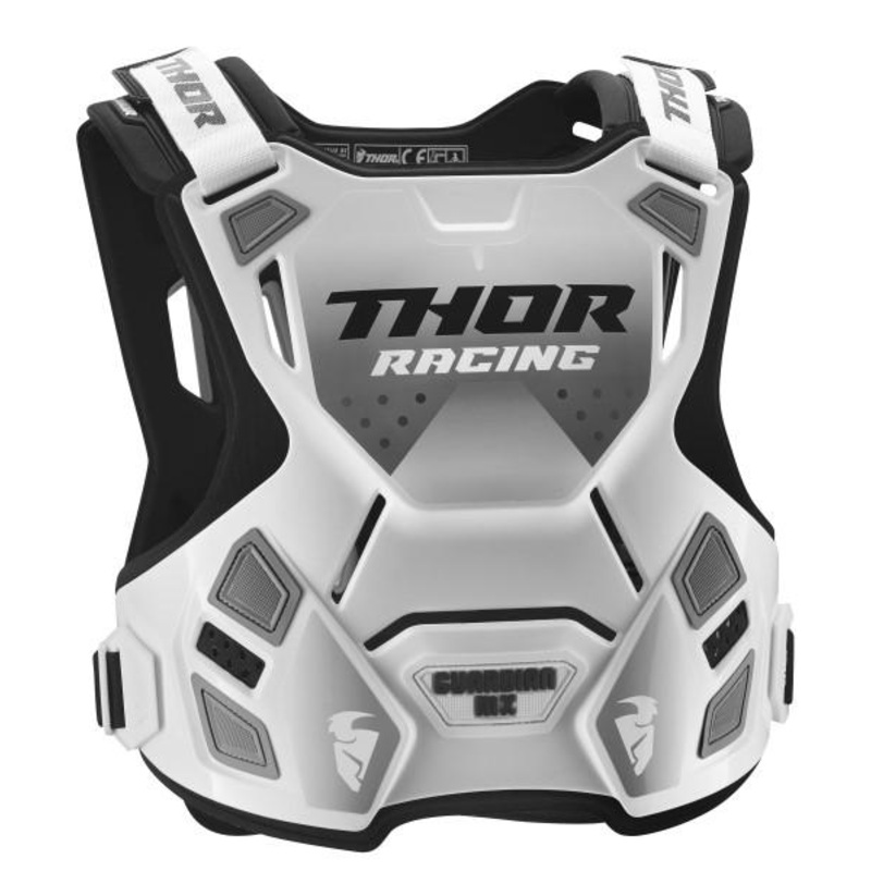 GUARDIAN ROOST CHEST PROTECTOR YOUTH WH/BLK