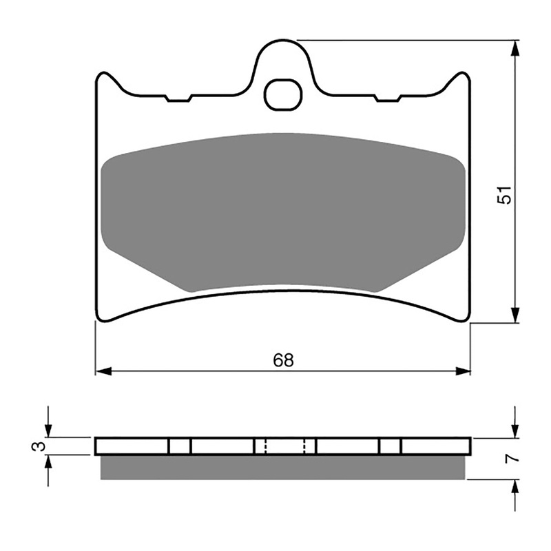 GOLDfren Brake Pads GF019 - S3
