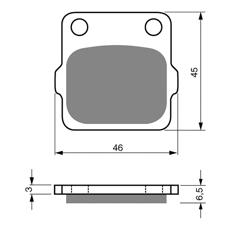 GOLDfren Brake Pads GF077 - S3